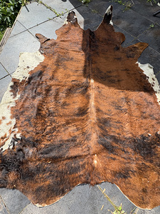Lehmanahk vaip / leather carpet (5 foto / 6)