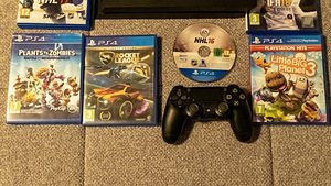 Sony Playstation 4 500GB + 8 mängu, CUH-1116A mudel. (3 foto / 4)