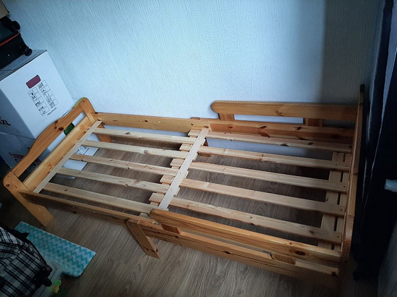 Детская кроватка раздвижная 80x190
