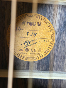 Yamaha LJ6 ARE Acoustic Guitar (3 foto / 5)