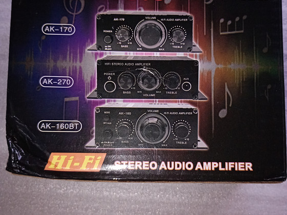 Stereo Võimendus uus pakendis 2×15w väike kuid väga hea
