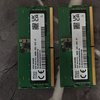 SK Hynix DDR5 оперативная память для ноутбука, комплект 2x8