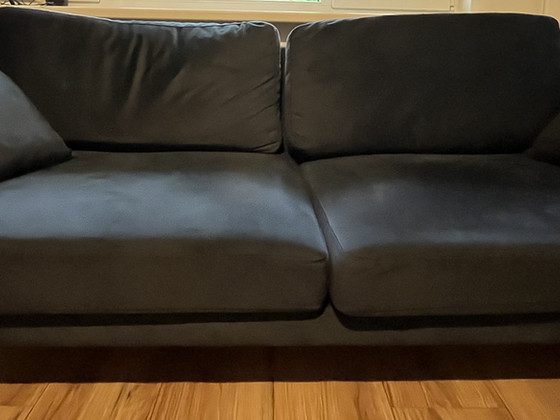 Diivan Hanah Home Papira, tumesinine, 205 x 90 cm x 88 cm