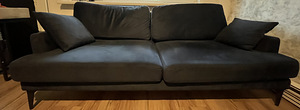 Diivan Hanah Home Papira, tumesinine, 205 x 90 cm x 88 cm (1 foto / 3)