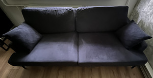Diivan Hanah Home Papira, tumesinine, 205 x 90 cm x 88 cm (2 foto / 3)