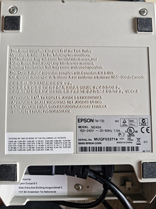 Epson M249A thermal receipt printer (4 foto / 4)