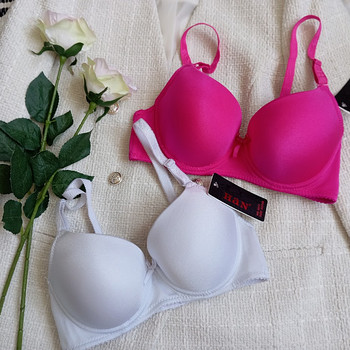 UUTE rinnahoidjate komplekt: fuksia ja valge (suurus 70B)