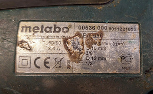 Электродрель Metabo SBE 550 R+L (4 фото из 4)