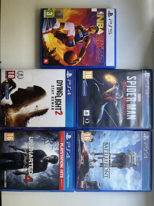 Продам комплект игр для PlayStation 4 / PlayStation 5 (1 фото из 1)