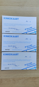 Tallink Tennisekeskus kinkekaart (1 foto / 1)