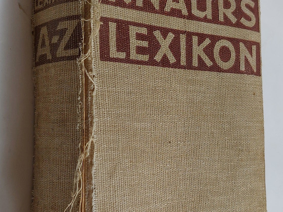 KNAURS LEXIKON A-Z, 1938 г.
