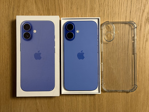 Apple iPhone 16 Ultramarine 128GB uueväärne! Aku 100% (1 foto / 8)