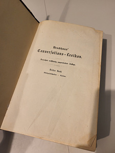 Antiikne Brockhausi entsüklopeedia 1882. aasta originaal (6 foto / 7)