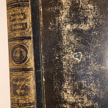 Antiikne Brockhausi entsüklopeedia 1882. aasta originaal