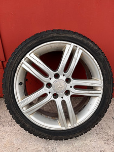 Mercedes Valuveljed 17" + Talverehvid (7 foto / 7)