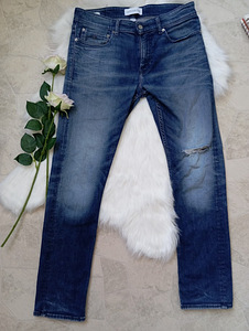 Calvin Klein teksad W33/L32 slim- fit (puuvill ja lyocell) (1 foto / 6)