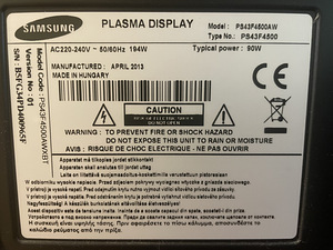 Телевизор SAMSUNG 43“ 109 см (2 фото из 4)