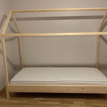 Majavoodi 90x200 ja madrats