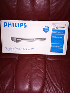 DVD-плеер Philips, новый, комплектный, в упаковке (1 фото из 8)