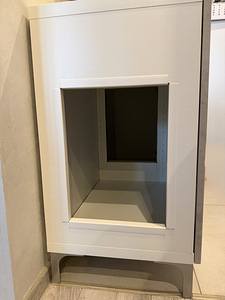 Kassiliivakasti kapp (IKEA) / peidetud kassitualeti kapp (3 foto / 6)