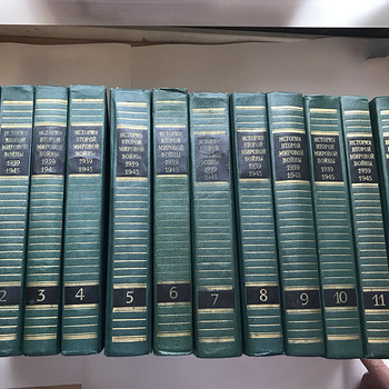 Teise maailmasõja ajalugu 1939–1945 (12 raamatu komplekt)