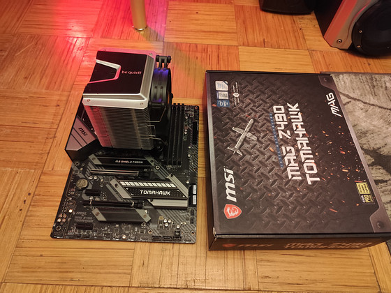 Intel Pentium I7- 11700 + MSI MAG Z490