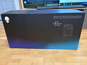 Alienware 34" 240Hz QD-OLED monitor + lauakinnitus (2 foto / 4)