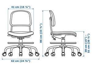 Детский стул Ikea Vimund (2 фото из 4)