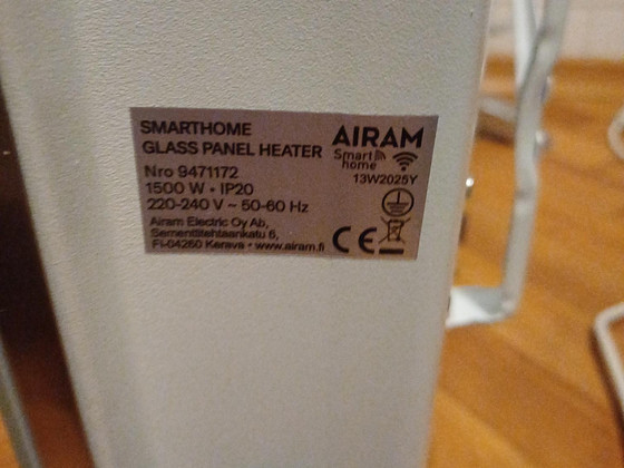 Elektriradiaator AIRAM keraamiline Wifiga