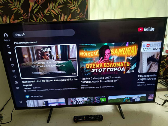 49" Panasonic smart tv UHD 4K