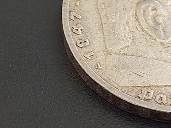 Hõbemünt 5 riigimarka 1935 (5 Reichsmark, Berliin "A")