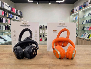 Wireless headphones Guess ENC Rectangle Metal Script orange (1 foto / 3)