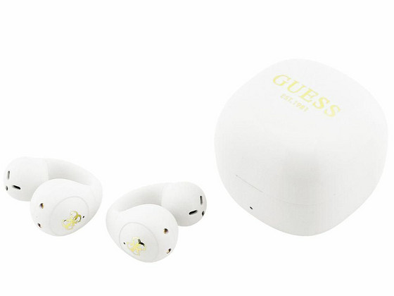 Беспроводные наушники OWS Guess Mini Classic белые