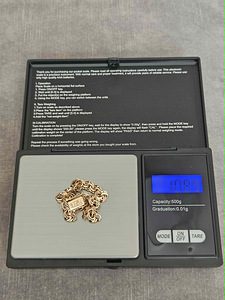 Bismarck käsitöö 585 kuld käekett 10,89g (1 foto / 8)