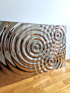 Эксклюзивная дизайнерская картина PlusObjekt "Interference Drops" (2 фото из 9)