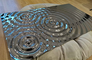Эксклюзивная дизайнерская картина PlusObjekt "Interference Drops" (7 фото из 9)