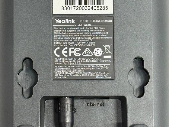 Yealink W60B DECT baasjaam