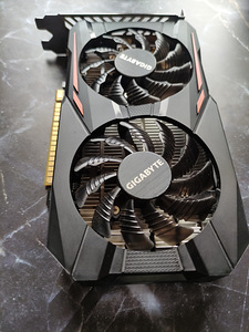 Видеокарта Gigabyte GeForce GTX 1050 OC, 2 GB (1 фото из 9)