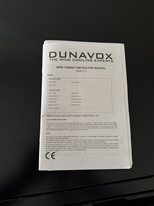 НОВЫЙ полностью встраиваемый винный холодильник Dunavox 46L (8 фото из 8)
