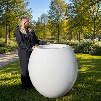 Suur klaasplastist istutuspott 570 l | terrassile, ärile ja