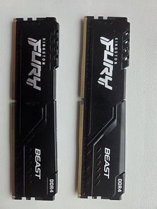 Kingston Fury Beast DDR4 32GB (2x16GB) 3600MHz CL18 (2 foto / 2)