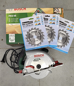 Ketassaag Bosch 1200 W PKS55 (1 foto / 1)