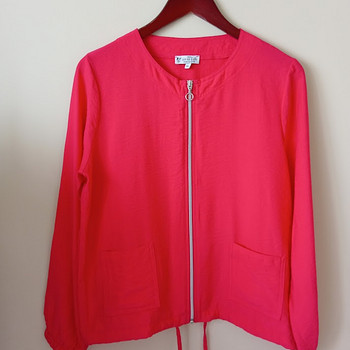 Roosa lukuga viskoosist jakk-pluus Joy of Life 36