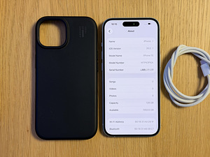 Apple iPhone 15 Blue v heas korras. Aku 100% Gar 05.2027 (7 foto / 9)