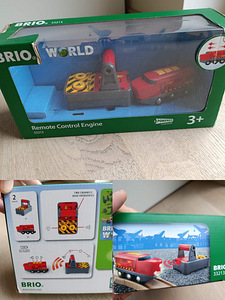 BRIO железнодорожный набор 33097 + набор локомотив 33213 (2 фото из 8)