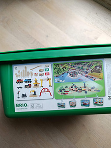 BRIO железнодорожный набор 33097 + набор локомотив 33213 (5 фото из 8)