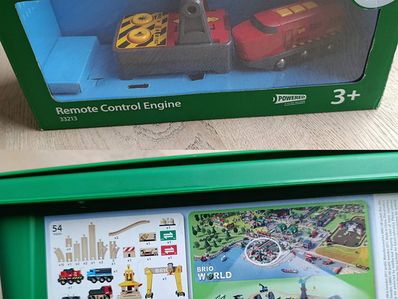 BRIO железнодорожный набор 33097 + набор локомотив 33213