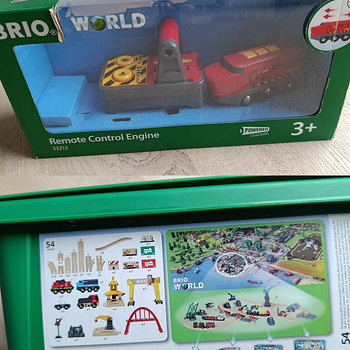 BRIO железнодорожный набор 33097 + набор локомотив 33213