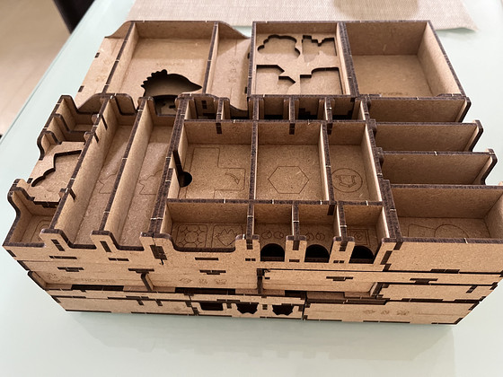 Dicetroyers Organizer for "Root" board game