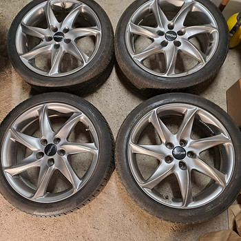 Ronal 18" 5x112 (ET35) valuveljed koos Continental rehvidega